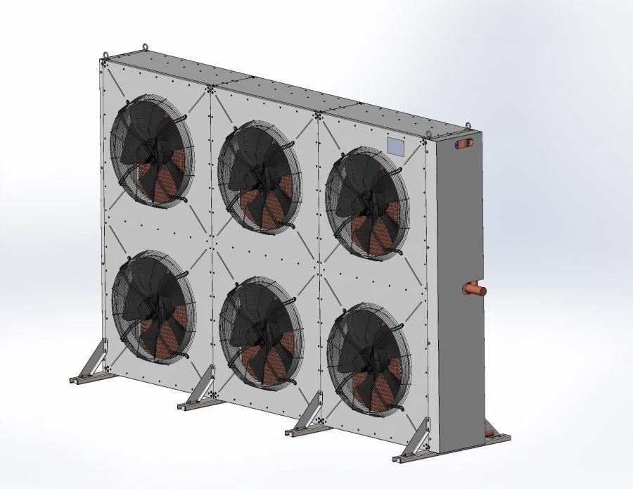 Condenser 2x level 6 fan EC63-23C-GD290.78.00.000