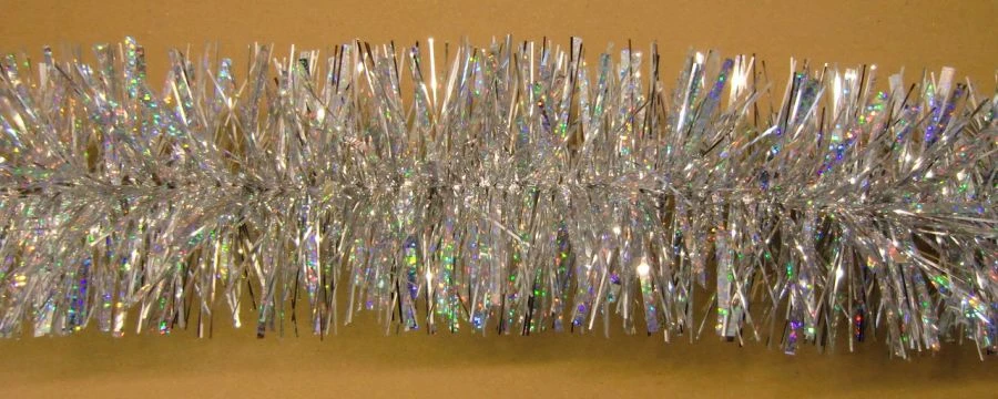 Raindrop tinsel 18M, silver