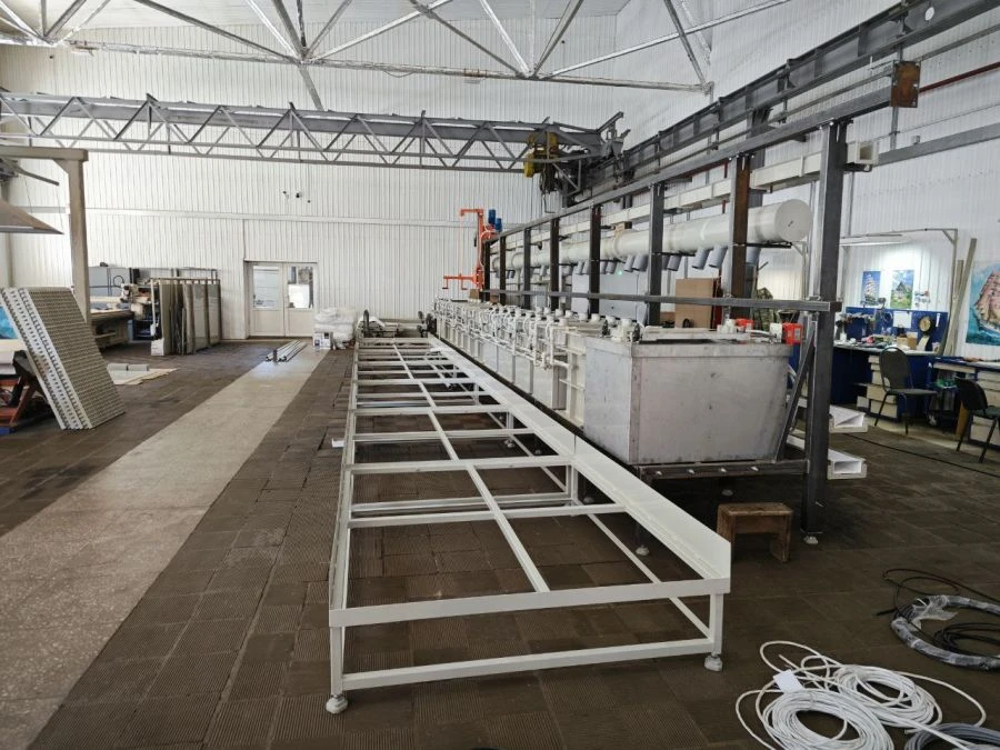 Mechanised auto-operator etching line for burnishing Mark V3, model LNGM