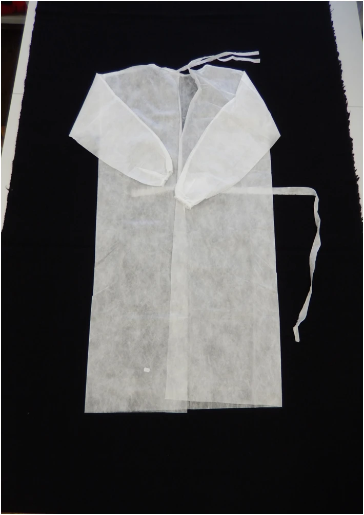 Non-sterile disposable isolation suit SIMPATICA 2-01/2-02/2-03 as part of SIMPATICA-X4 Classic
