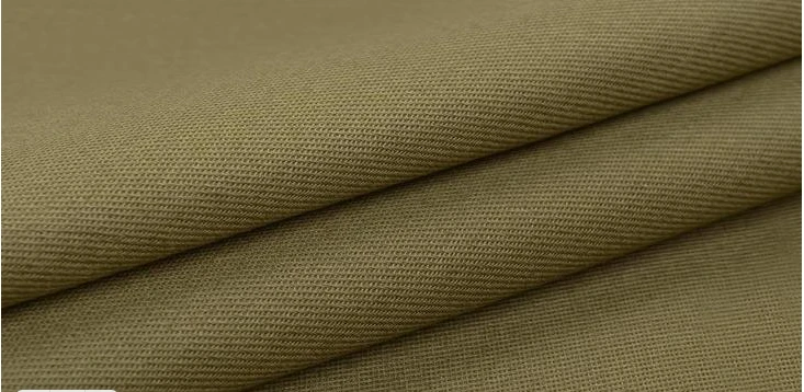 Cotton fabric sateen weave moleskin smoothly dyed, h.p.pl. 250+/-13 g/sq.m., width 150 cm, 100% cotton
