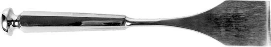 23-124-20 Hexagonal handle flat chisel with double-sided sharpening "Stille"