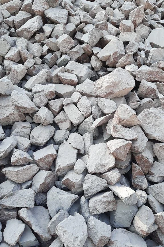 Crushed stone granite fractions over 40 to 70 mm