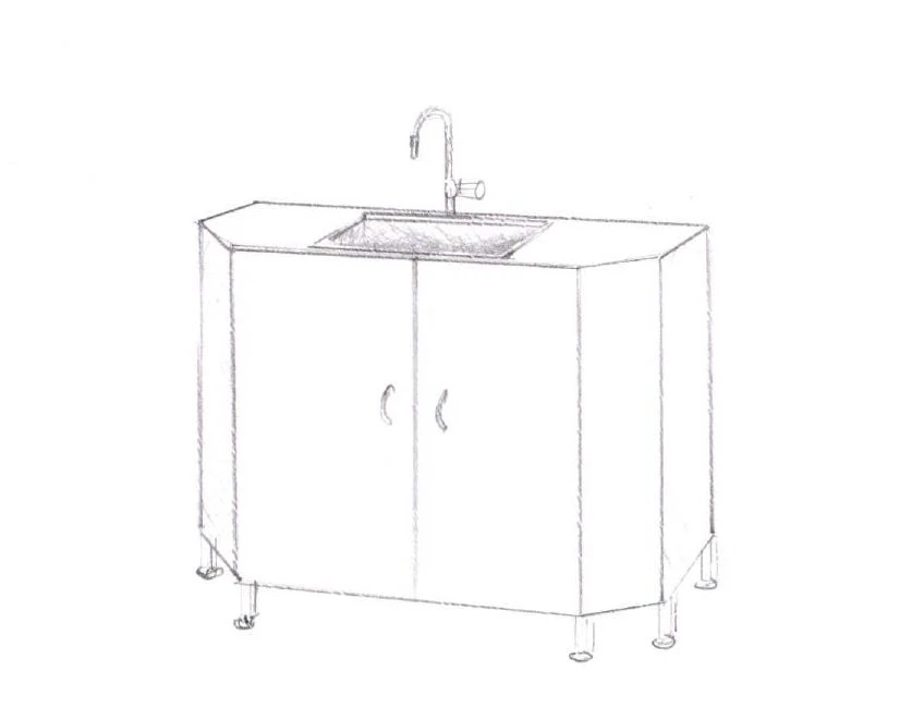 Sink laboratory attachable PGL LK PM 1