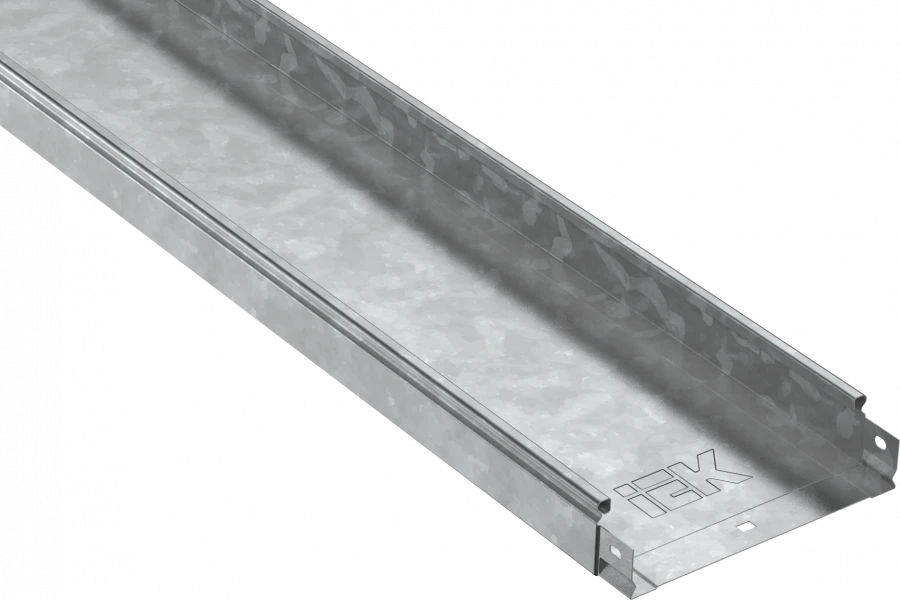 CLN10-050-300-300-3-M-HDZ ESCA Non-perforated tray 50x300x3000 HDZ IEK