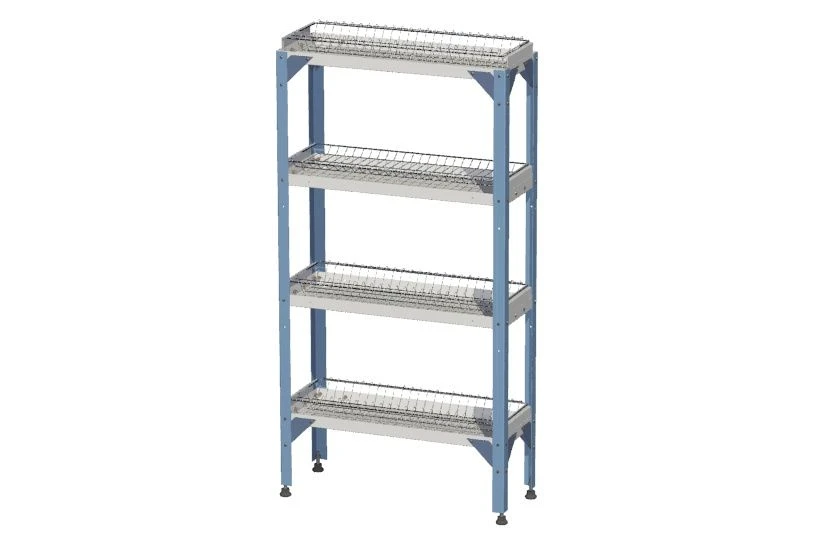 Technological rack ST-4 for drying dishes