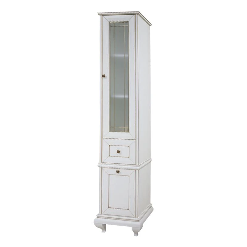 Cupboard - column Aquaton Beatrice right ivory with patina 1A187403BEM6R1.A187.4.03B.EM6.R