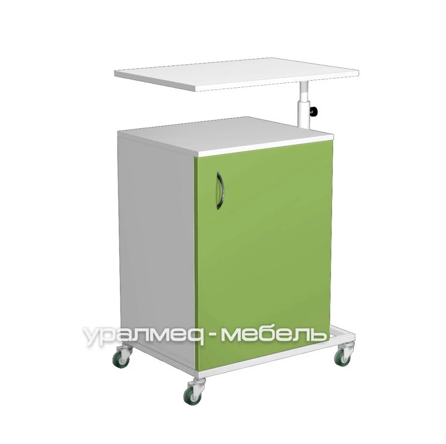 Pedestal cabinet with adjustable table top TPM-1