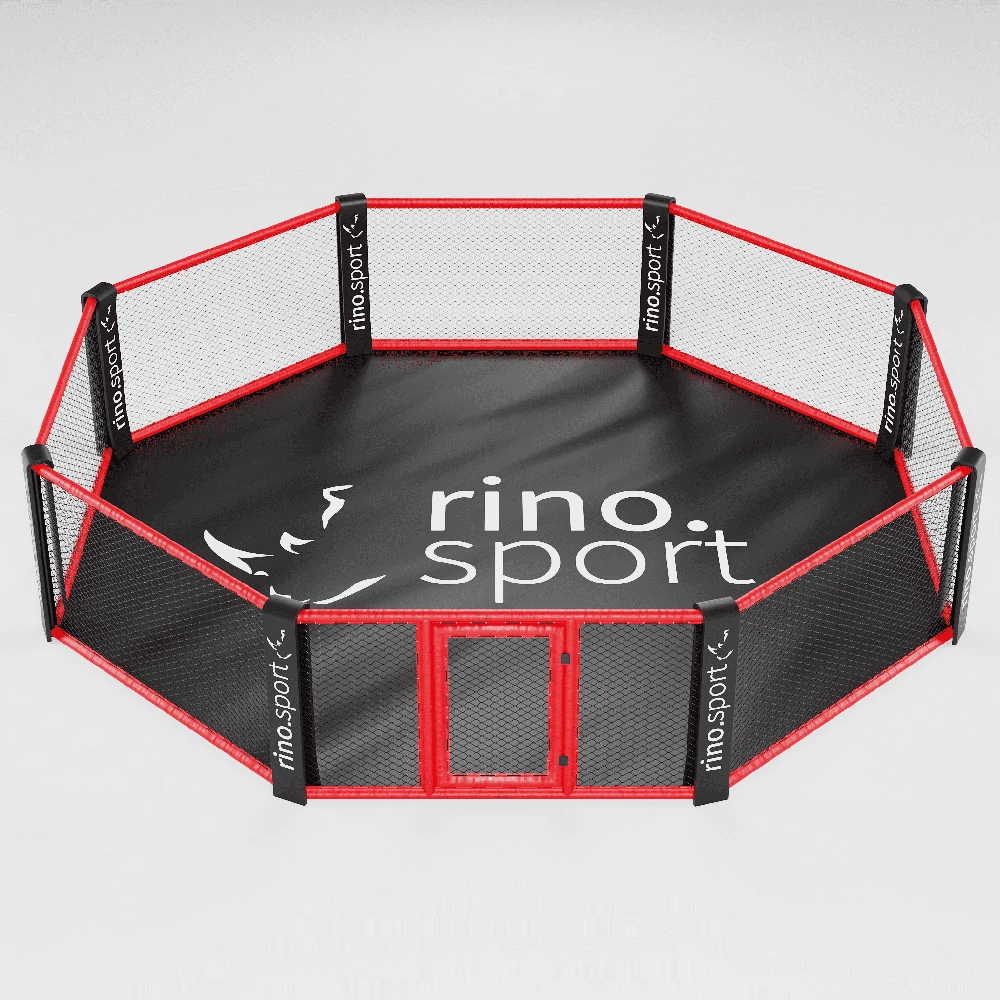 Octagonal floor cage
