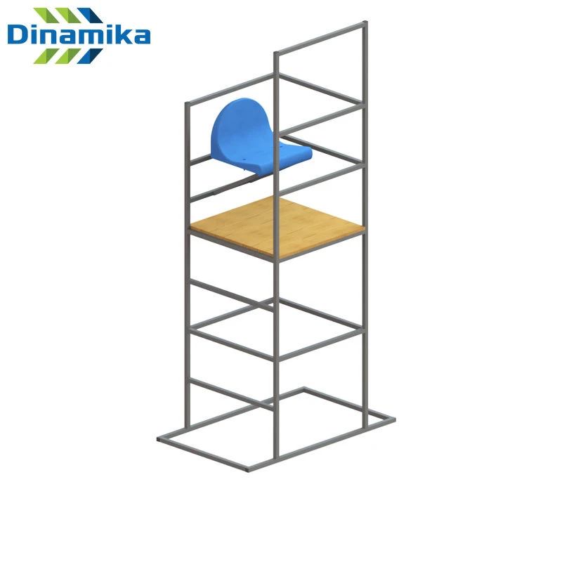 Standing judge's tower (all-welded)