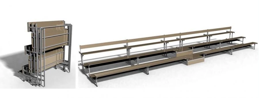 TMSRM type mobile prefabricated demountable grandstand