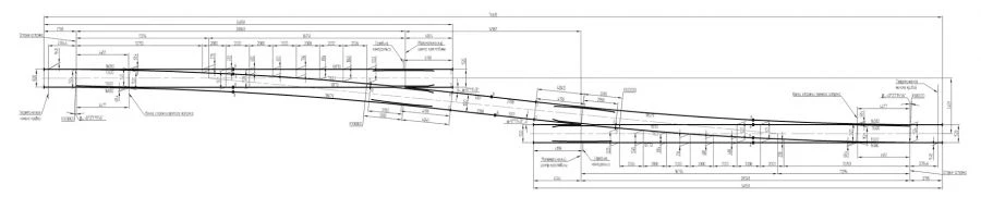 Single ramp of P65 type 1/11 on reinforced concrete beams of the project 2799.00.000-11