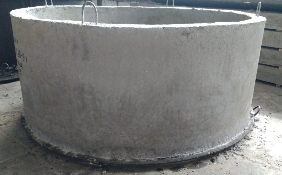 Reinforced concrete wall ring