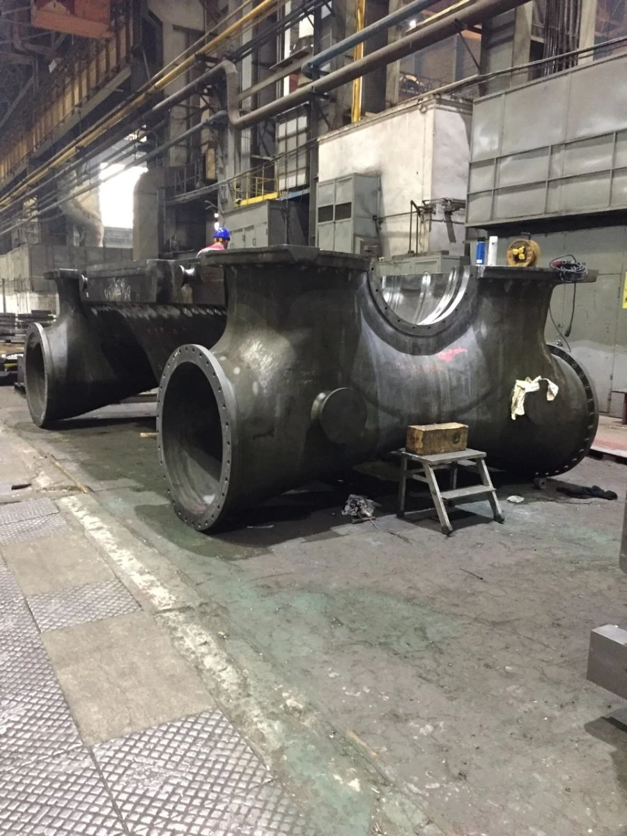 CSD (medium pressure cylinder) complete with locking and regulating valves for steam turbine K-830-240-5M of "Sur" project
