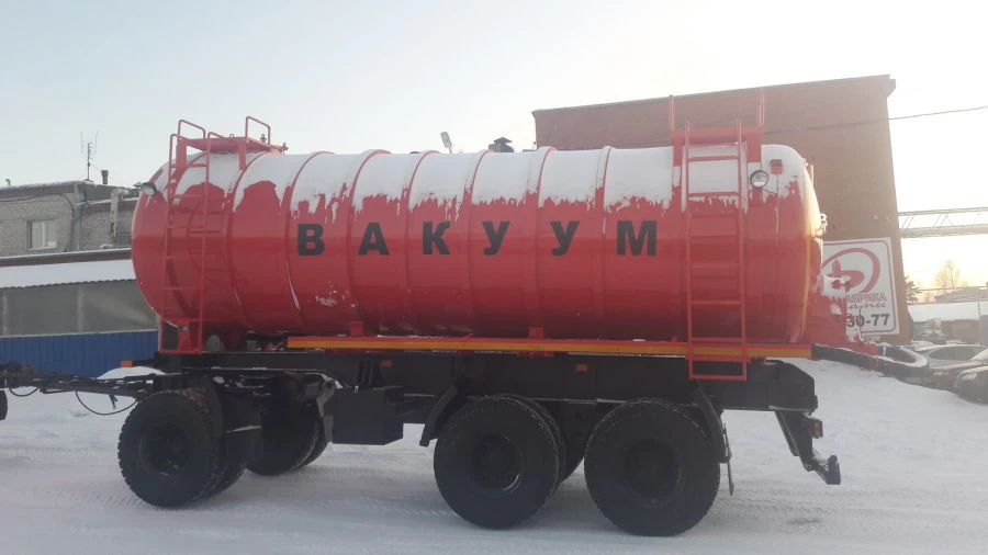 Vacuum cleaning slurry tanker trailer 4671S3-40