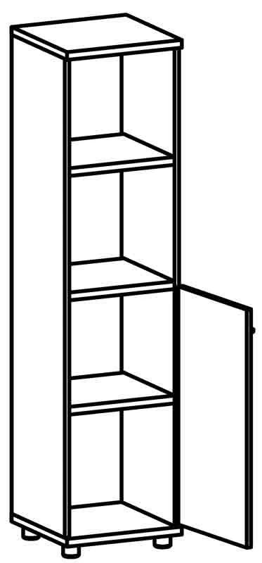 Filing cabinet 9212 "Brooklyn" series
