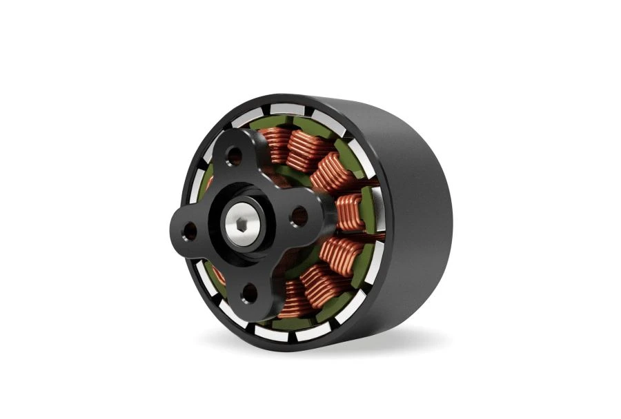 Electromotor synchronous permanent magnet rotorless permanent magnet synchronous motor for unmanned aerial vehicles ATB 3115-560