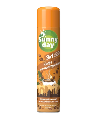 Air Freshener "Sunny Day" "Invigorating Coffee" Aerosol