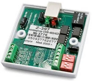 Special converter with galvanic isolation USB_RS-485_422, model: Z-397 (USB mod.)
