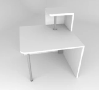 Rack-barrier corner inner "Barrier C+", mark "SPEKTR LLC".