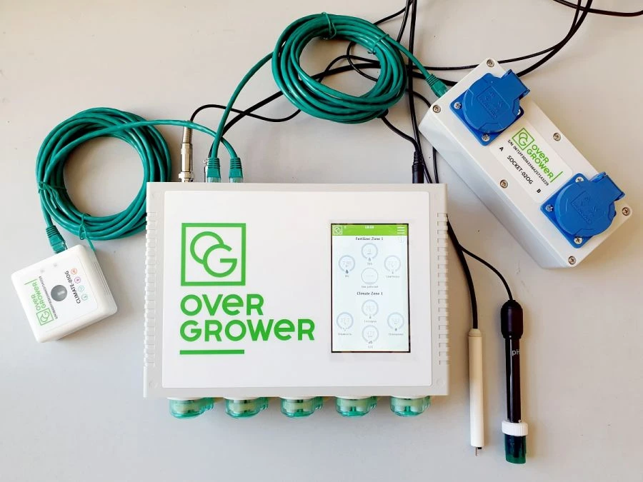 OverGrower - complex of automated control of hydroponic plant