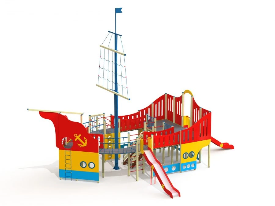 DIK 7.052 Children's play complex H=1800 mm