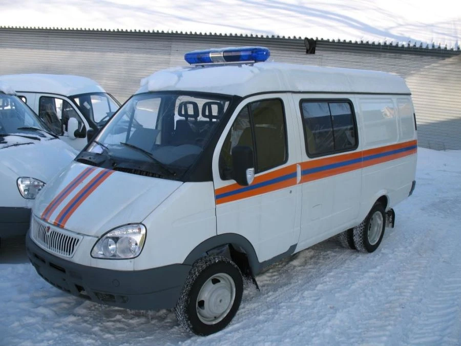 Emergency rescue vehicles mod. 3008BK - 1, 3008BK - 2 without CMU on the basis of GAZ chassis mods. 2705, 27057/TS GAZ mod. 2705