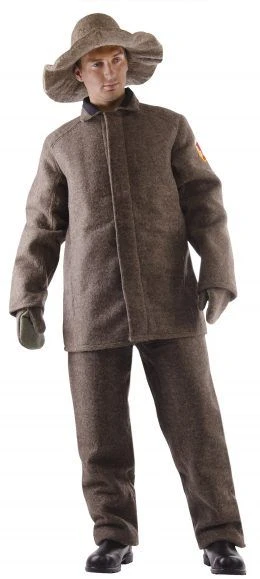 Suit of cloth for protection against high temperatures, code 17003
