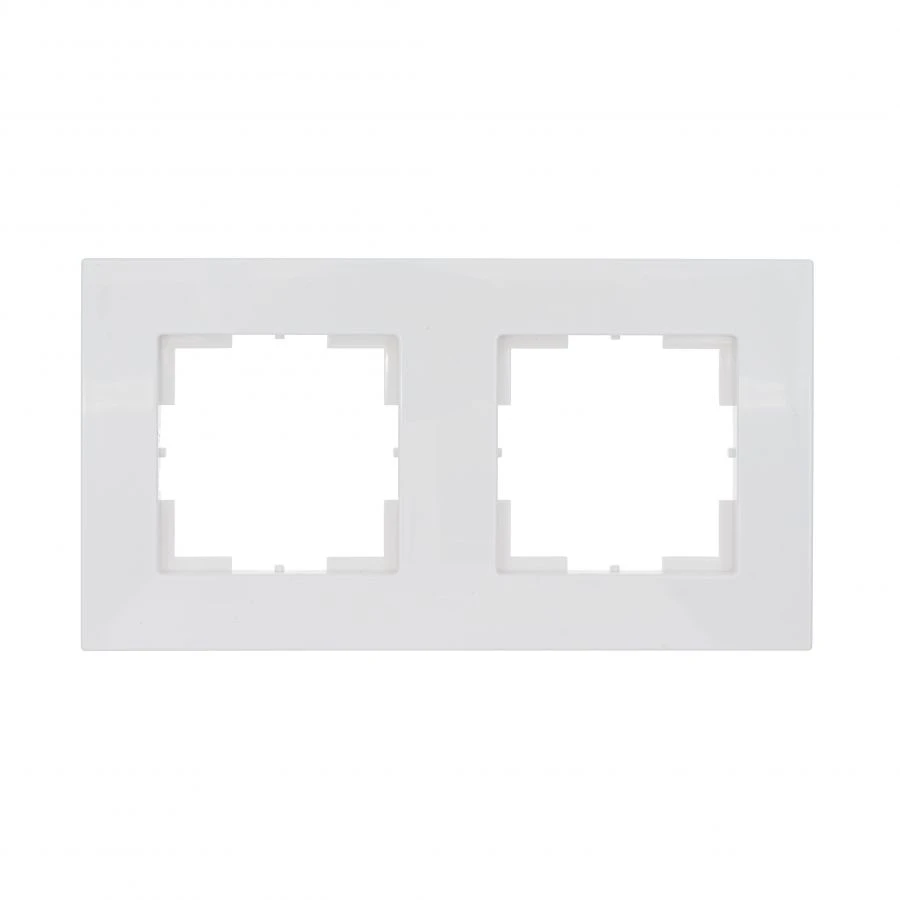 "AKSIOMA" Double frame, colour white