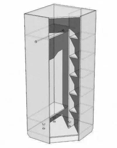 Corner cupboard