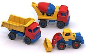 Set "Baby Bear" lorry - 9 pcs art.431302
