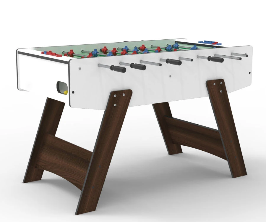 Foosball table (kicker) "Desperado Sheriff Classic White"