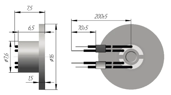 Platinum resistance thermocouples TSP 0911