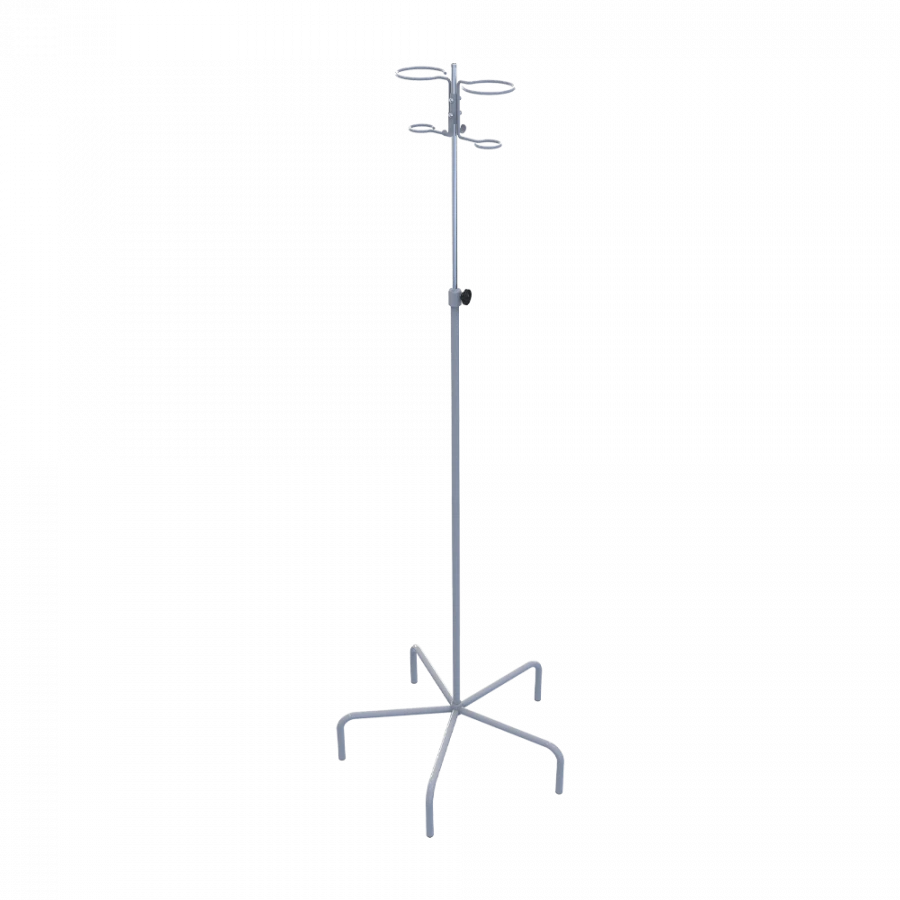 ???-05 Telescopic tripod for prolonged infusion on five supports