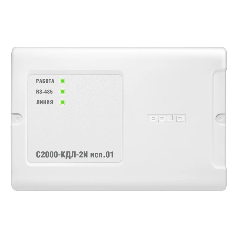 Controller of two-wire communication line with galvanic isolation "S2000-KDL-2I isp.01" ????.426469.054