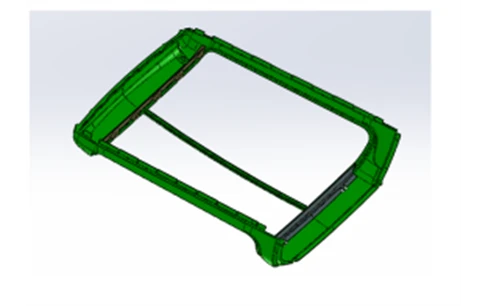 Windscreen trim AP 5299-5311500-20