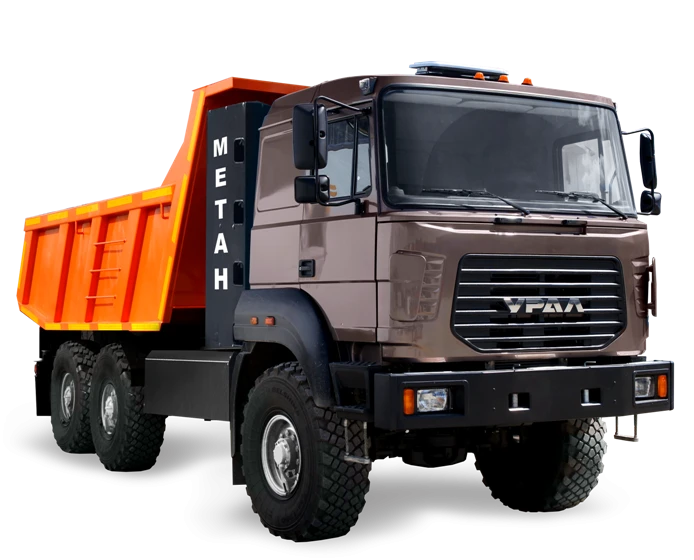 Dump truck Ural 55571-3121-16 CNG