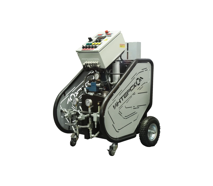 Hydraulic high-pressure equipment for polyurea and polyurea spraying INTERSKOL 5H200