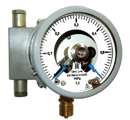 Indicating signalling vacuum gauges DV5010Cr0Ex with explosion protection marking OEx ia IIC T5 Ga X