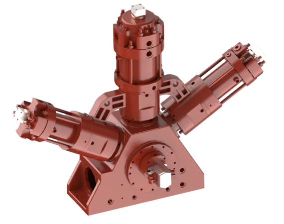 Compressor reciprocating air and gas compressor units on W-shaped bases