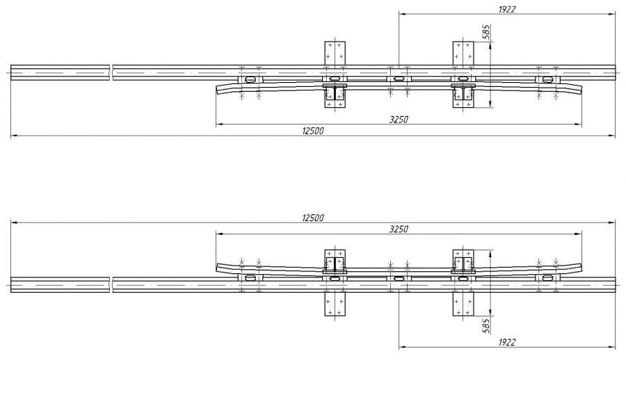 CRUSHING ROLL WITH CONTRREL type P50 of 1/9 grade (project SP446-04/05)