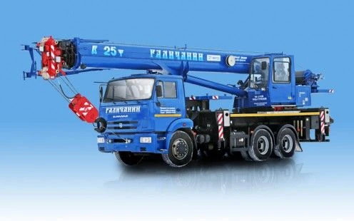 General purpose truck crane KS-55713-1V-4 25T
