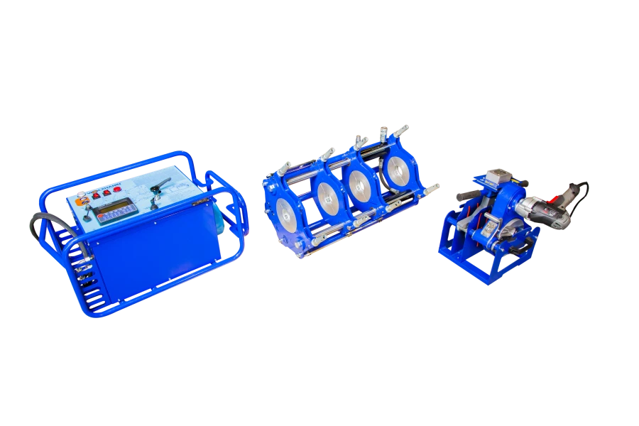 Polymer pipe butt welding machine SPPT 160 EP