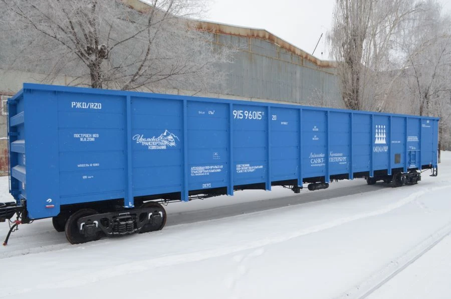 Semiwagon for wood chips model 12-6989