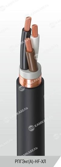 Power cable of EPRon® type with copper conductors, insulation made of ethylene propylene rubber for voltage 0,66, 1 kV of ??????