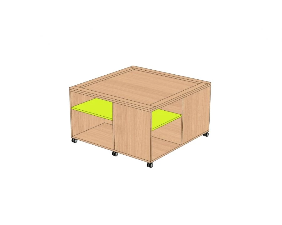 Game table - 1 with horizontal sides SI1
