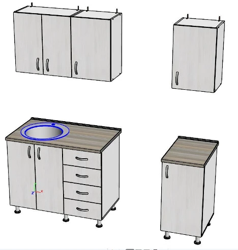 Furniture for kitchen TD "Narmada" Ltd.