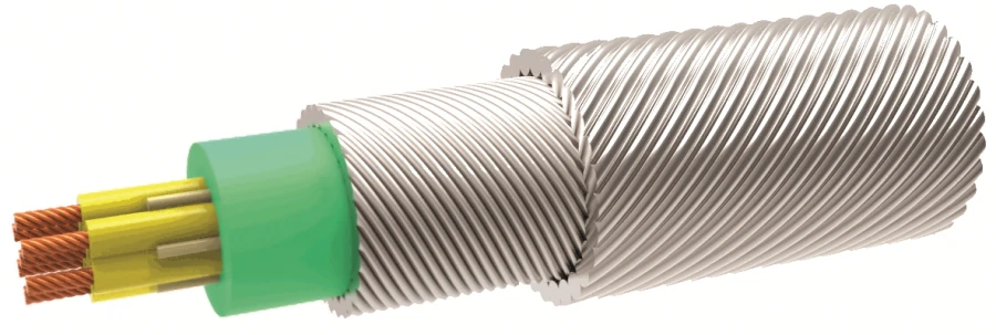 Geophysical load-carrying cable KG for rated voltage up to 1000 V