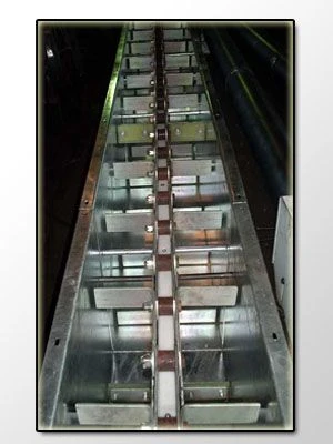 Conveyor (conveyor) of chain scraper model ??? modification ???-175?