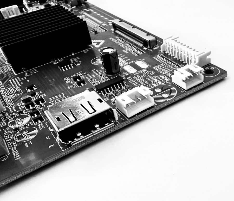 System board (basic) for video signal formation and control of monitor BESHTAU MON-2K87, BERT.442221.013-03.